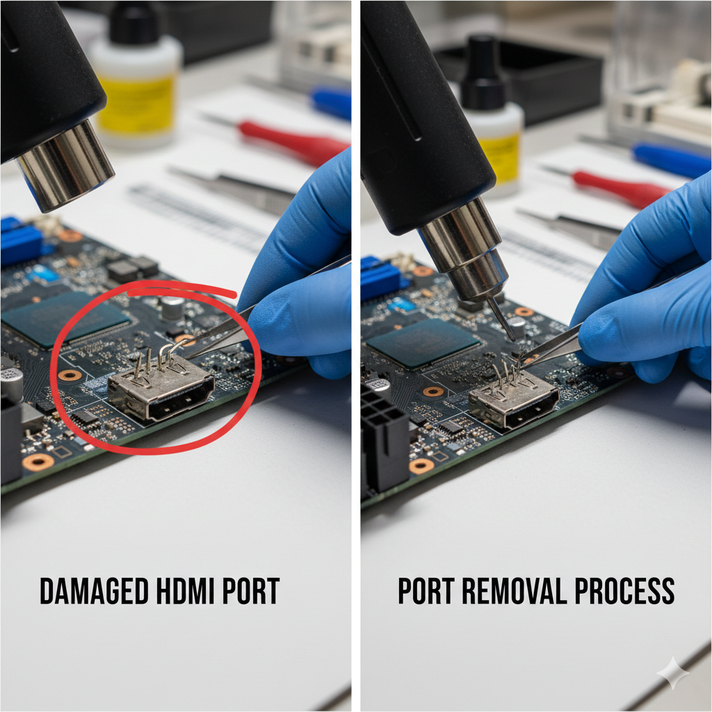 PS5 HDMI port repair
