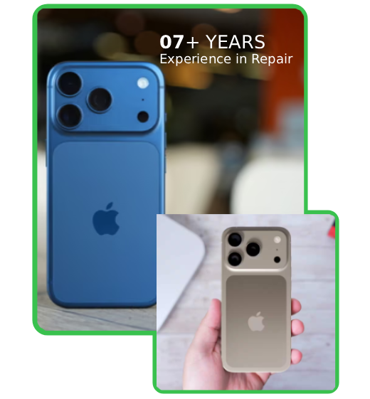 07+ Years Experience in Repair — Cell phone before and after repair in Norcross, GA